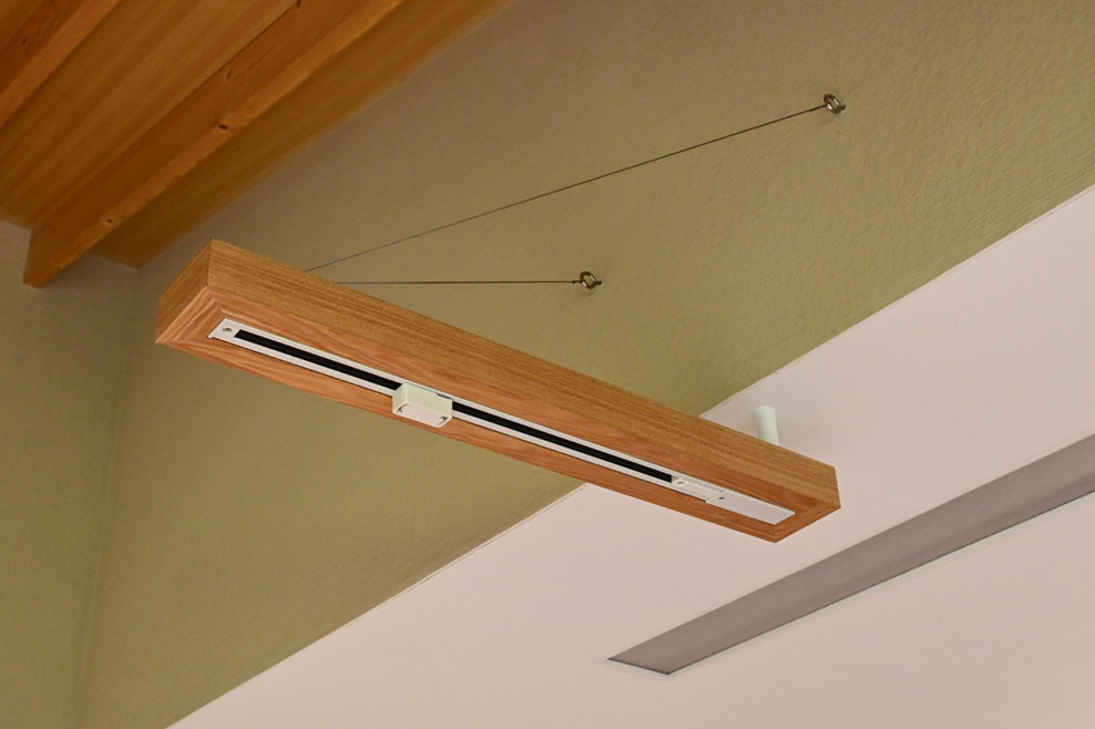 長岡潤一郎建築設計事務所 施工 リビング照明取付台