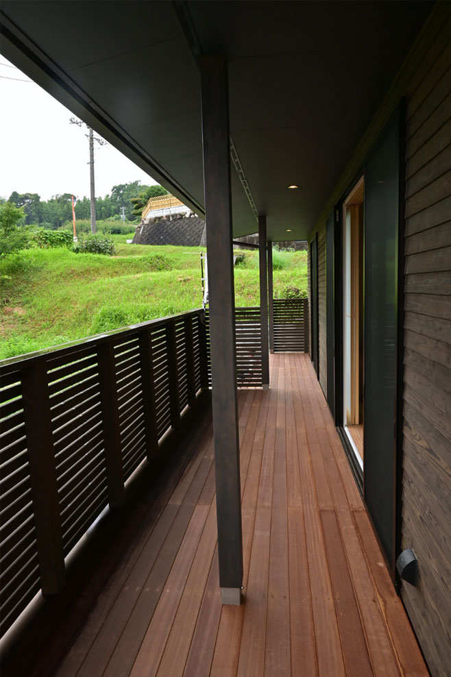 長岡潤一郎建築設計事務所 施工 テラス