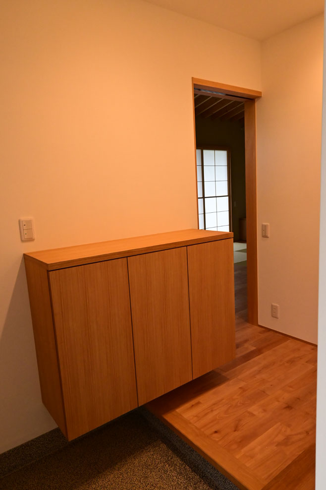 長岡潤一郎建築設計事務所 施工 玄関