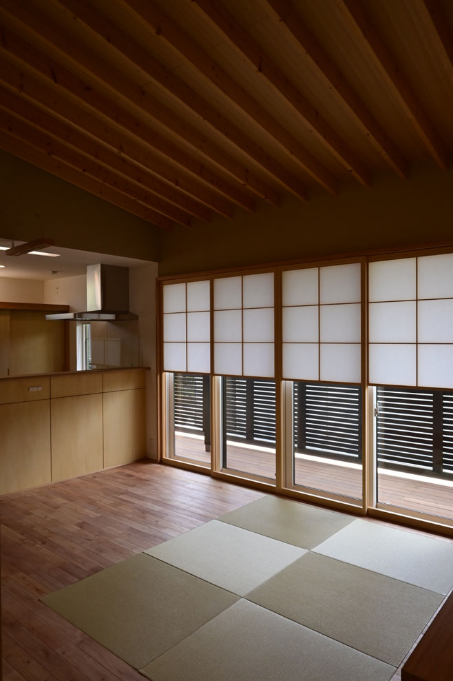 長岡潤一郎建築設計事務所 施工 リビング