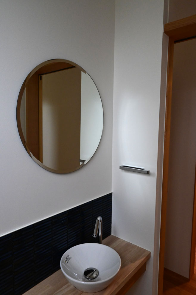 長岡潤一郎建築設計事務所 施工 手洗い