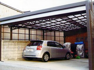 シャッターを開けたところ