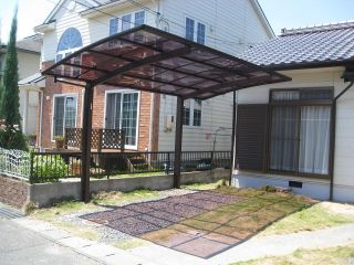 カーポート 施工後