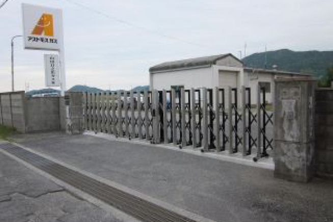 下松市某会社入り口