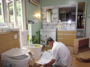 「∞ 弊社展示場 トイレ入れ替え ∞」関連画像