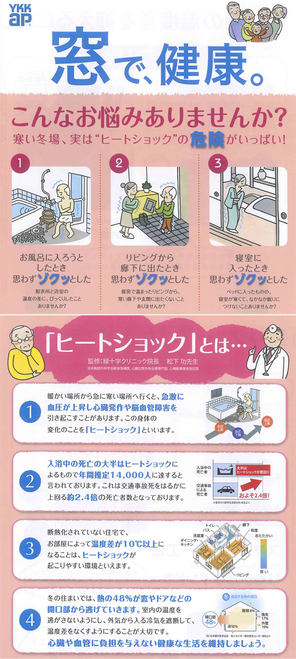 「窓で、健康。お悩み編」関連画像