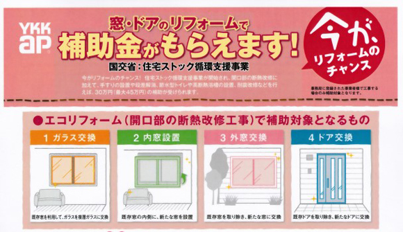 住宅ストック循環支援事業のご案内 お知らせ リフォームながおか 長岡硝子株式会社