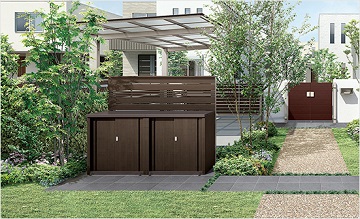 「LIXILの”ガーデンストレージ”」関連画像