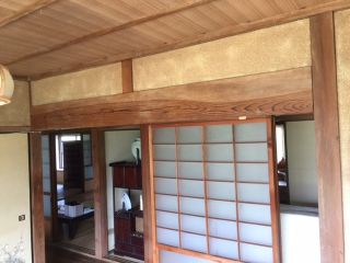 施工前 既存建具、天井
