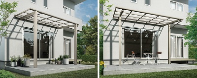 「柱2本の独立構造 新シリーズ 『レセパ』」関連画像