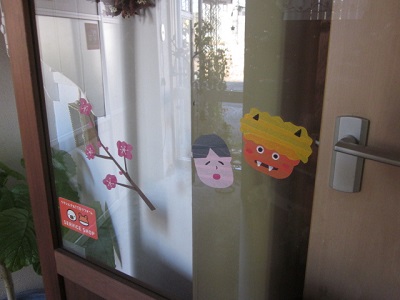 「衝立2月バージョン」関連画像