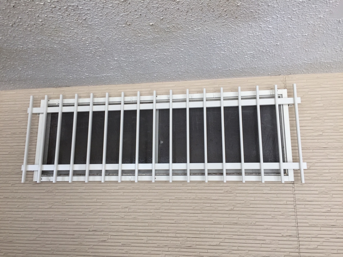 施工後 面格子設置
