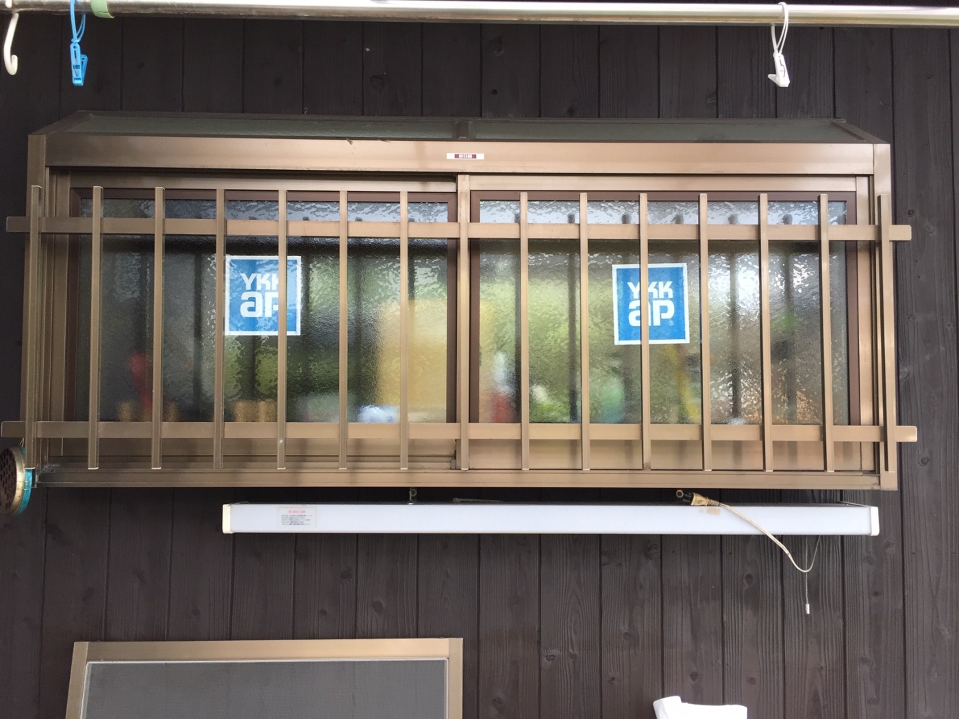 施工後 硝子交換