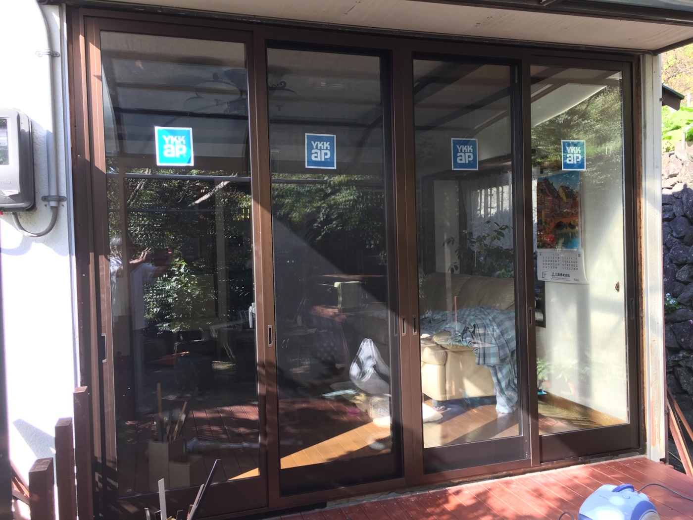 施工後 弊社独自のカバー工法