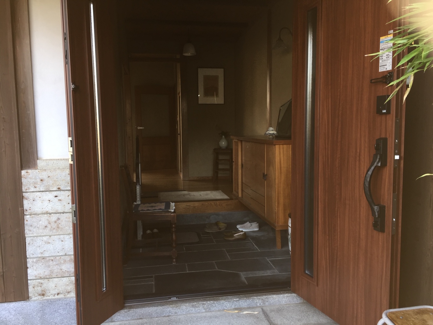 施工後 収納網戸