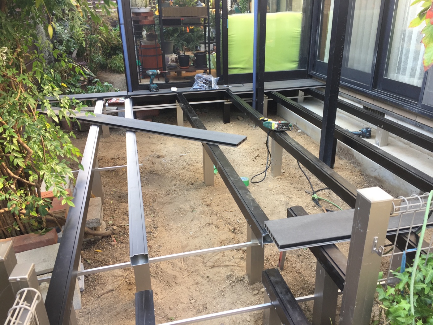 施工前、施工中