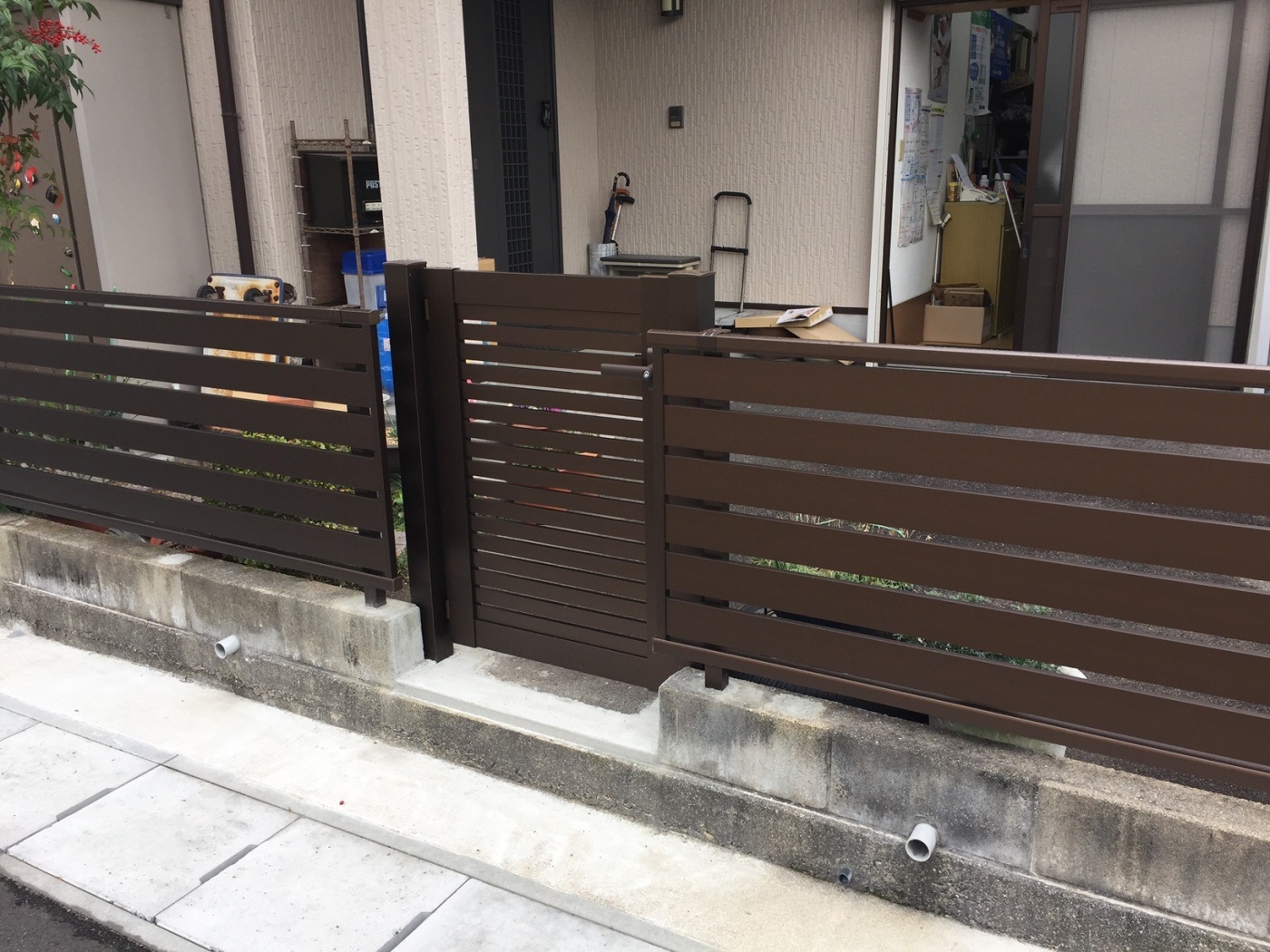 施工後 SY1型 門扉3型