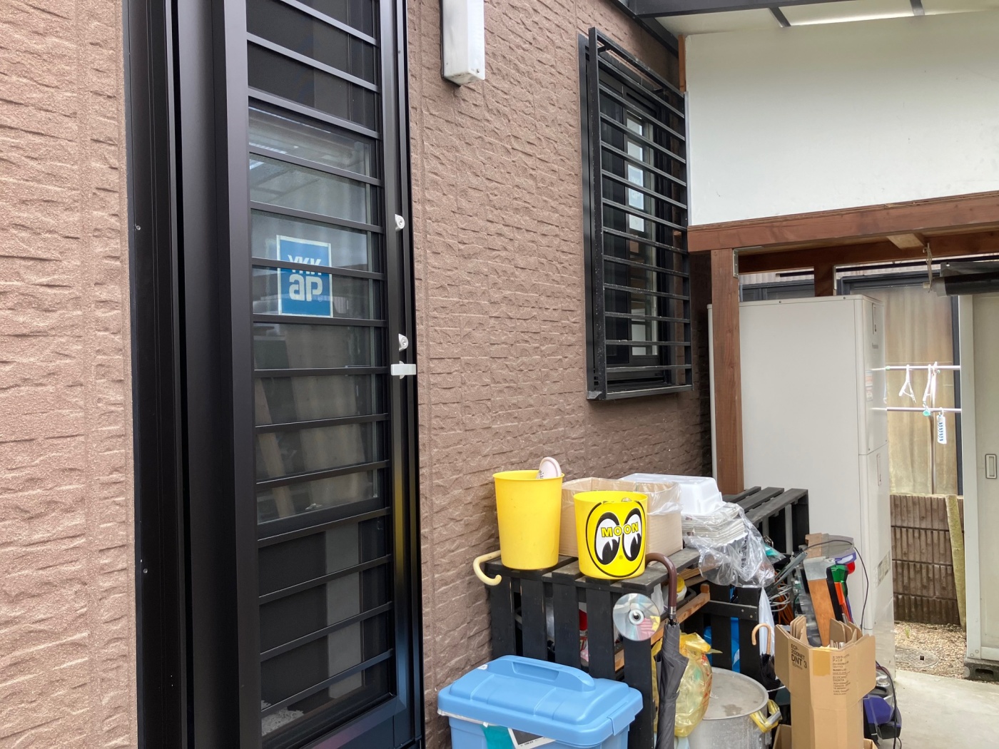 勝手口ドア 施工後