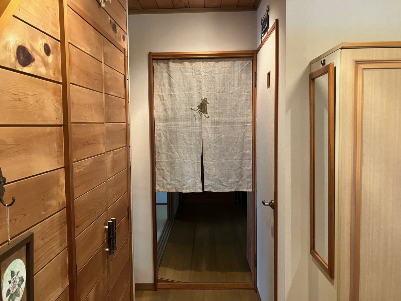 施工前 玄関収納