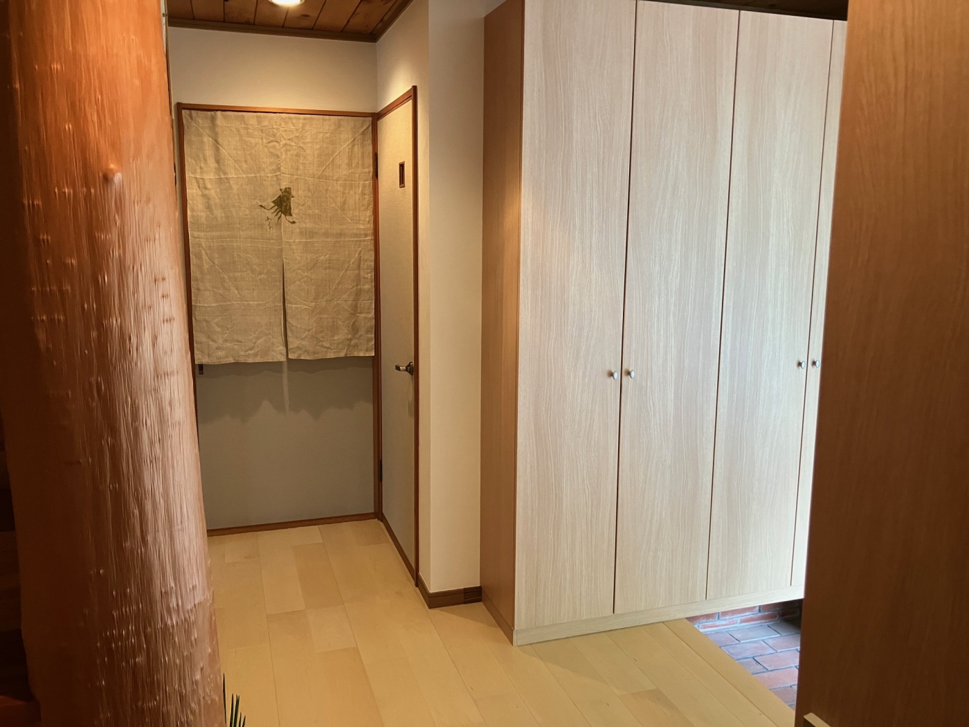 施工後 玄関収納