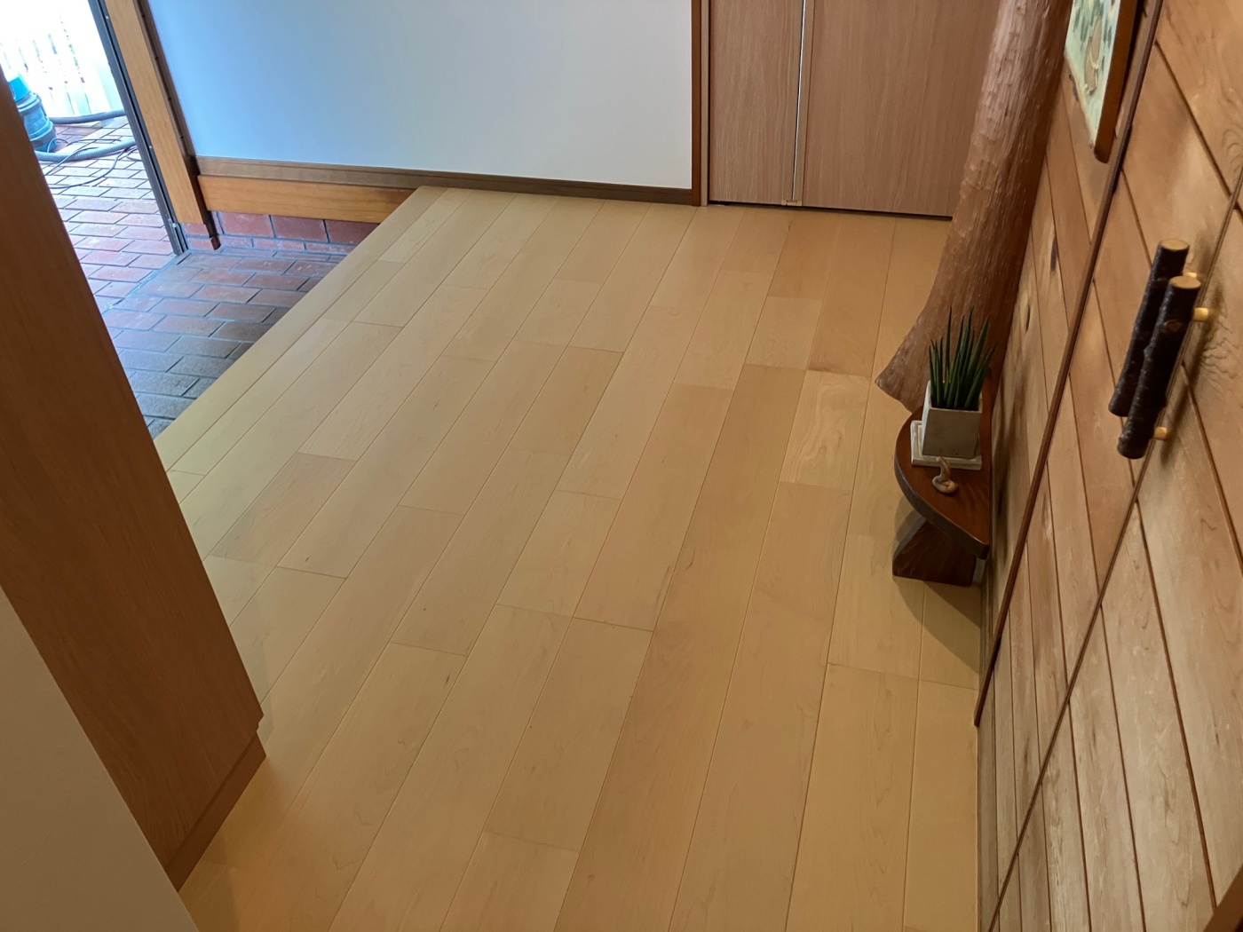施工後 フロアー張替え