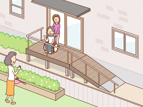 「介護しやすいお家に。 ■玄関周り編■」関連画像