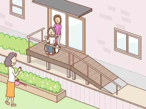 介護しやすいお家に。 ■玄関周り編■