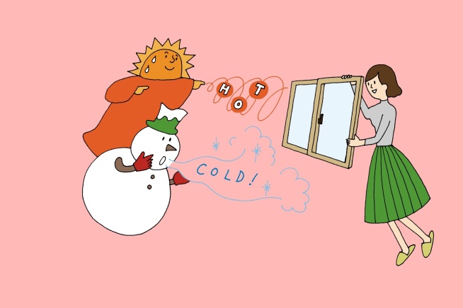 窓と玄関の断熱